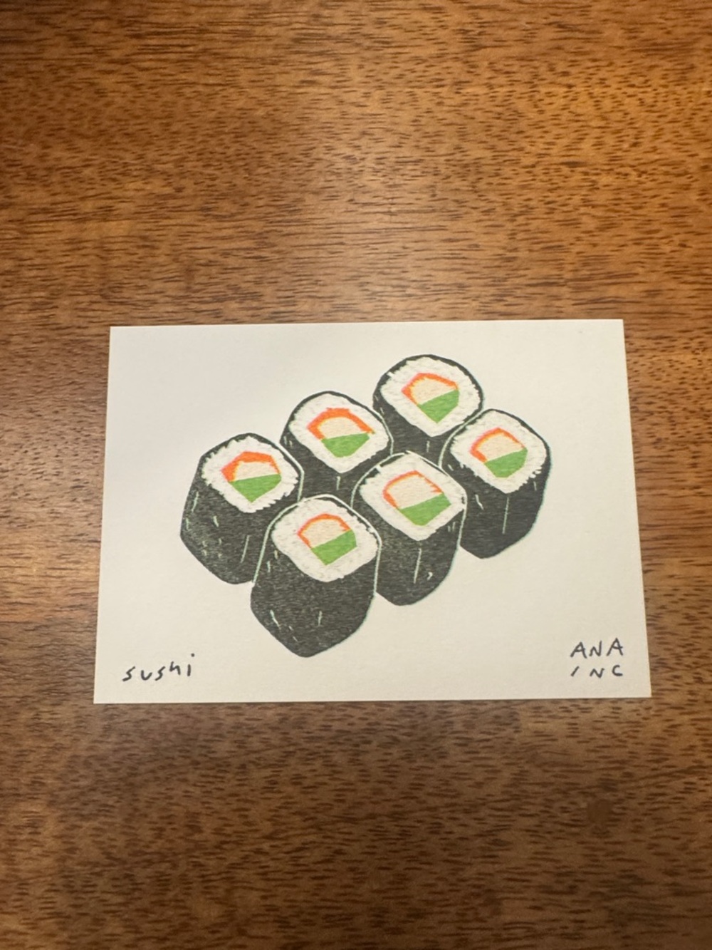 Inciardi Sushi Mini Print